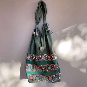 NWOT Boho cloth festival tote bag